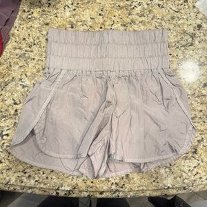 FREE people FP movement the way home short High-Waisted Gray Shorts grey medium